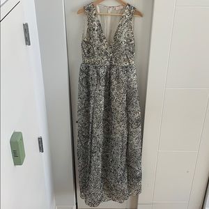 Tory Burch gown sample in fine organza size 4